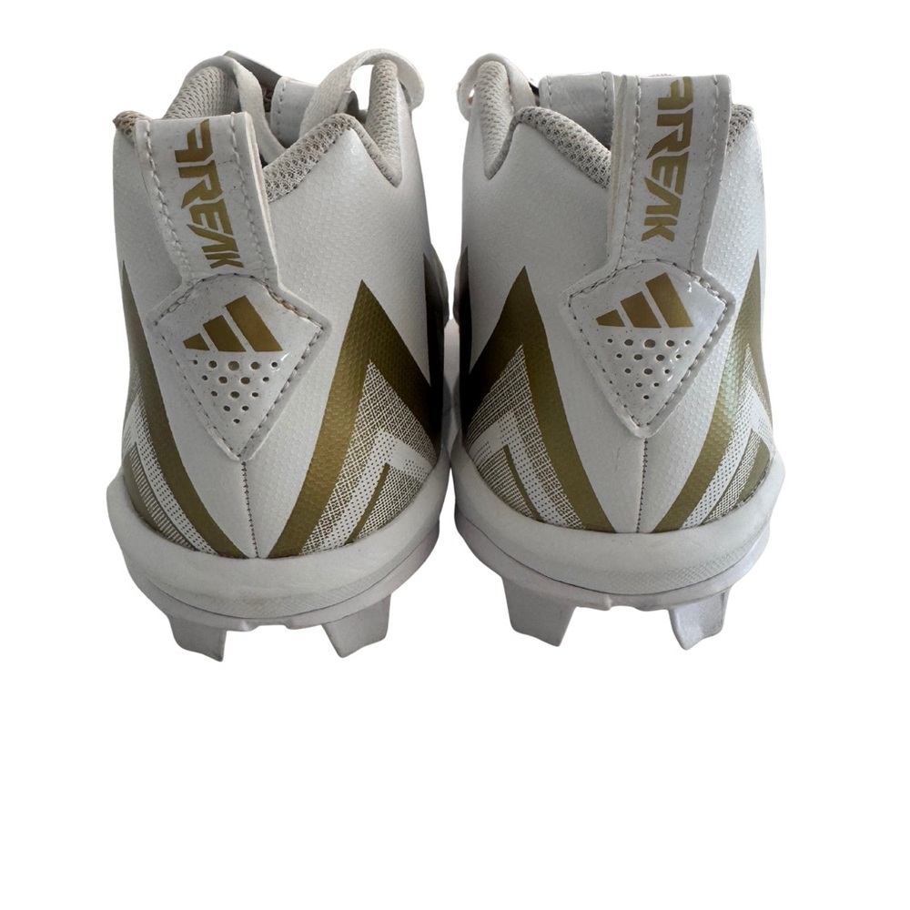 Adidas Freak Spark MD 23 Football Cleats Men’s 9.5 White Gold - Picture 5 of 8